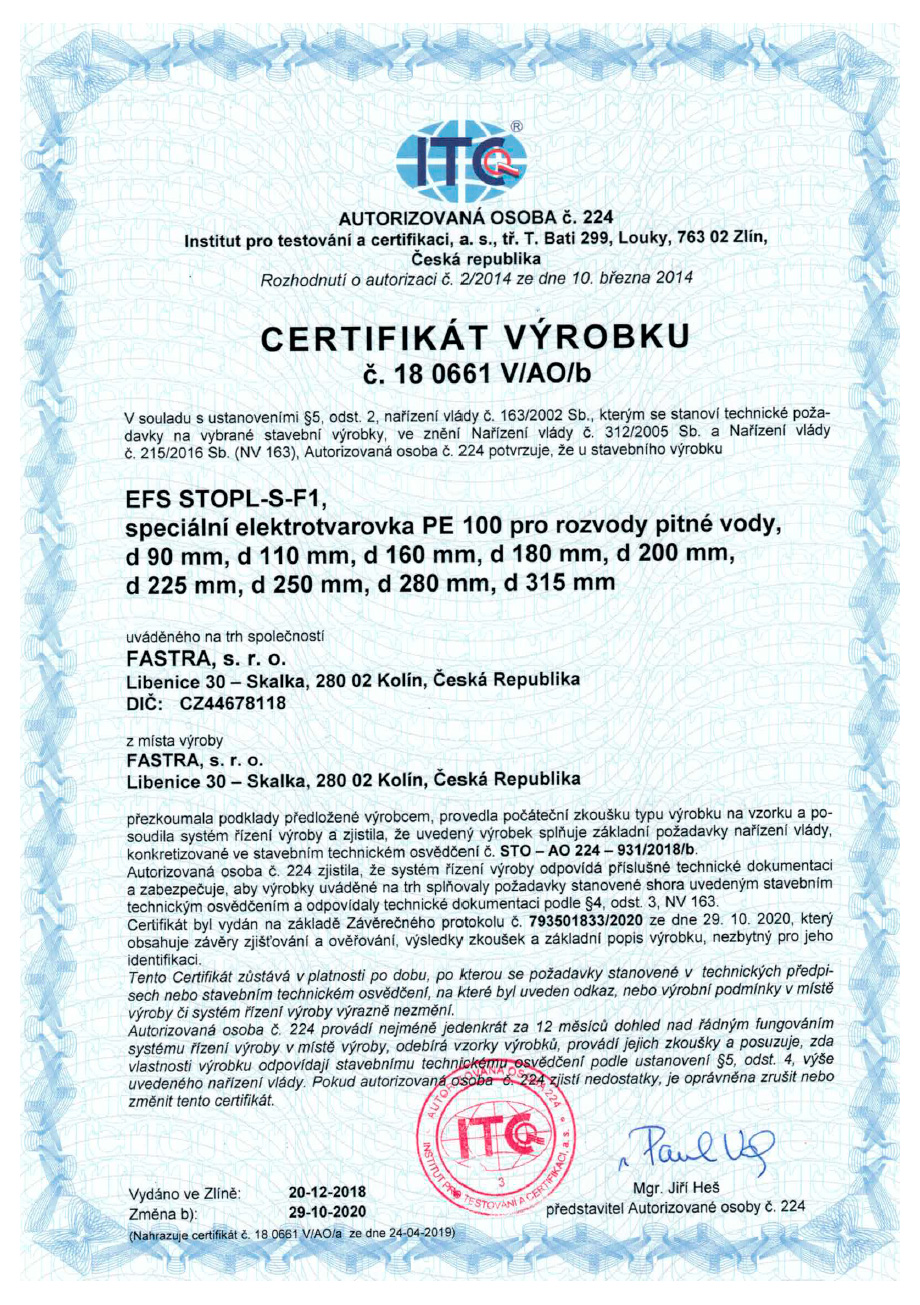 certifikáty