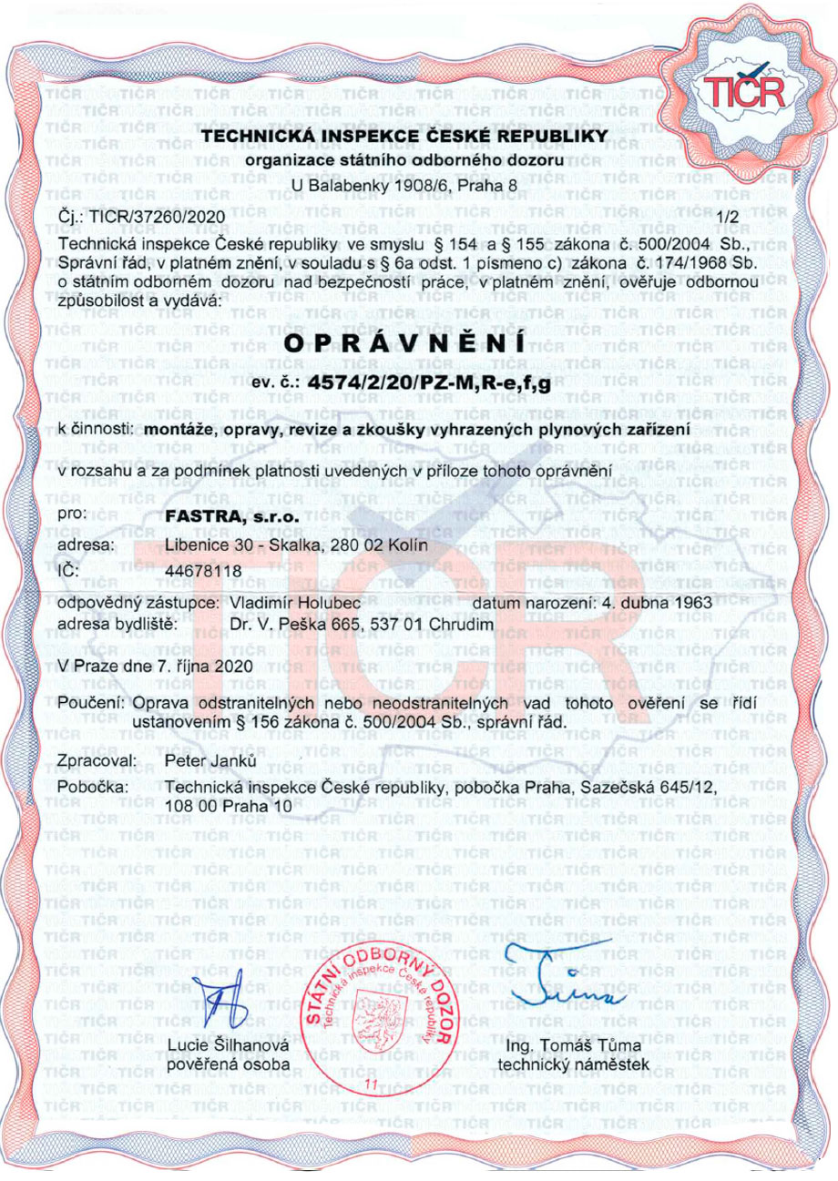 certifikáty