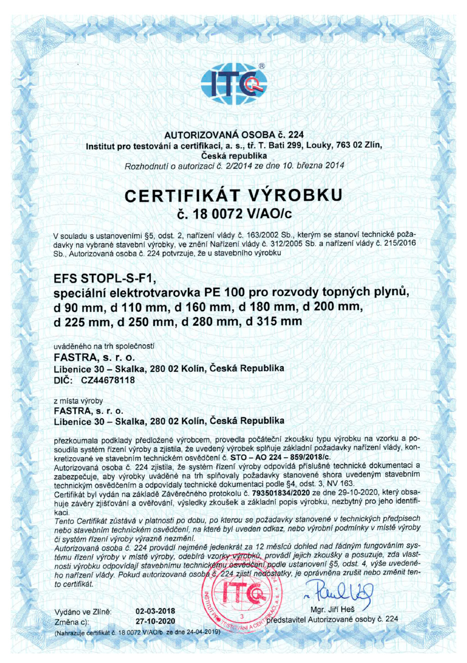 certifikáty
